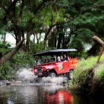 Off Road Cave Safari_Going past streams in the heart of the Sigatoka valley