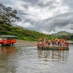 Off Road Cave Safari_Push Push punt across the mighty Sigatoka River
