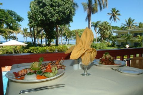 View @ Ocean Terrace Restaurant at Bedarra Beach Inn