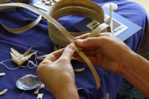 Weaving natural fibres with Namana Fiji Arts