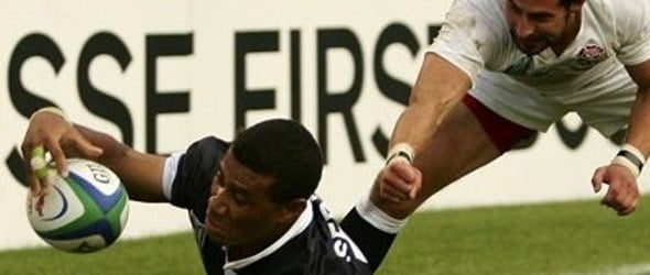 Serevi Eludes Gollings To Score