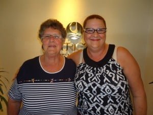 Janet Bullen and her daughter Margaret Evans