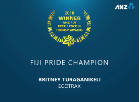 Ecotrax wins at ANZ Fiji Excellence in Tourism Awards (FETA) 2018