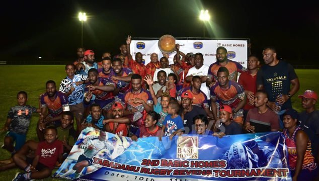 The Tabadamu 7s team has successfully defended the title of their own tournament at Prince Charles Park in Nadi on January 11 2020.