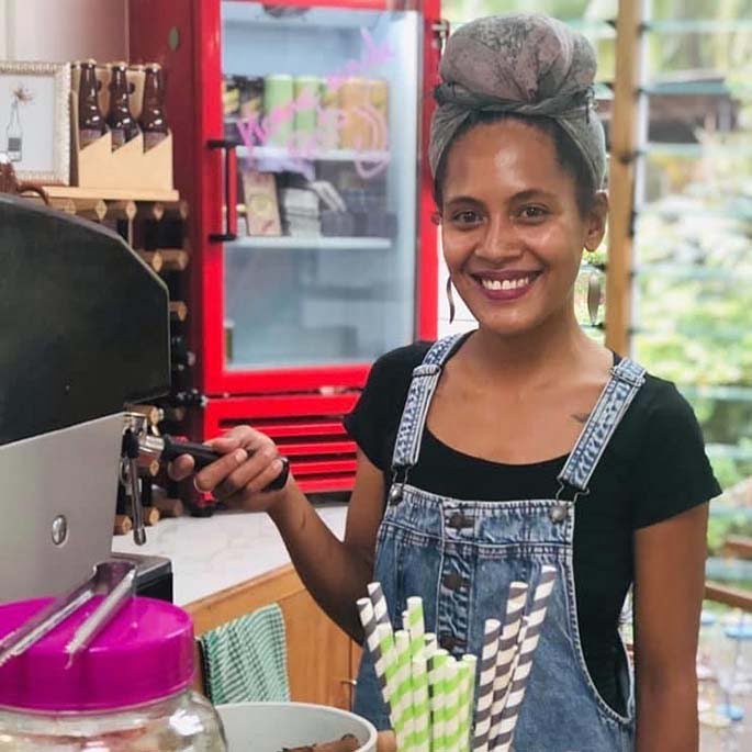 The Projects Collective at Fiji Beachouse offers some great coffee, gift ideas and good talanoa