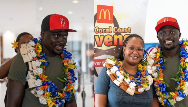 Collins Injera has landed for Coral Coast 7s tournament