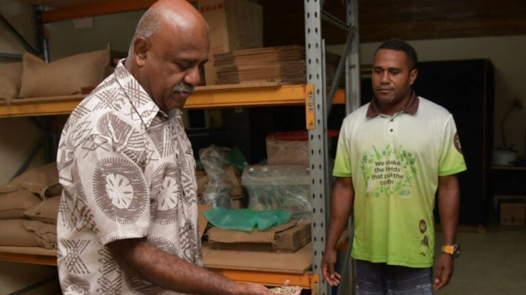 Assistant Minister for the Office of the Prime Minister, Sakiusa Tubuna has commended Bula Coffee for promoting sustainable business practices and supporting rural communities