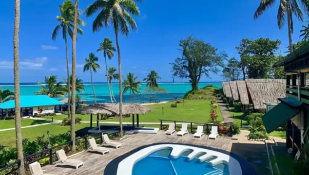 Pool view at Crusoe’s Retreat Resort. Picture: Tripadvisor.co.nz