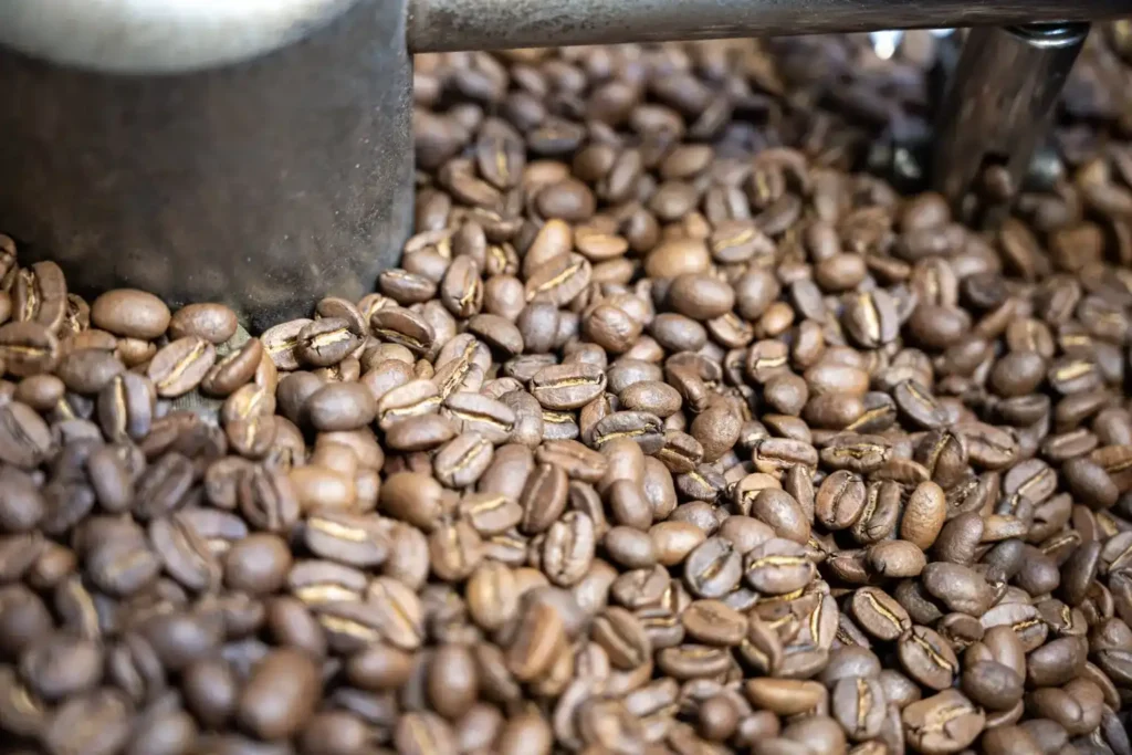 Coffee beans at Bula Café in Tauriko. Photo / David Hall